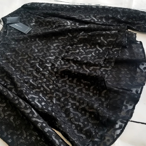 BCBG Black Top - Picture 1 of 2